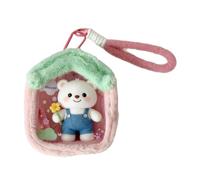 Portable Plush Display Case - Figure Storage Bag, Transparent Protective Co | Clear Carrying Case Lightweight Carry Organizer Providing Conveni Shelf Dorm Room Home Anime Convention Toy Collection Travel