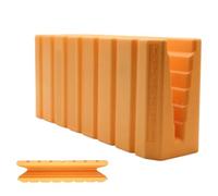 Portable Plywood Support Stand - 35x50cm Adjustable Bracket | Steel Frame Tool with Foldable Design, Workshop Equipment with Stable Base, Carpenter Accessory for Furniture Assembly Tasks