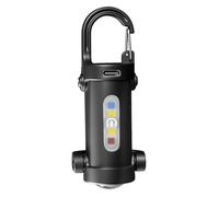 Portable Pocket Flashlight - USB Rechargeable Waterproof Outdoor Gear | ABS Build with 300 Lumen Brightness, Compact Handheld Torch for Hiking Fishing Running Power Outages Home