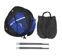 Portable Practice Net for Beginners Indoor/Outdoor Training, Instant Pop Up Design, Folds in Seconds, Polyester and Steel Construction, Multiple Color Options (Black and Blue)