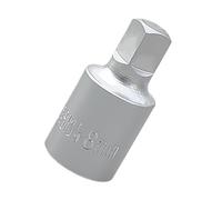 Portable Precision Metal Drain Plug Socket, 3/8 Inch Drive, Engine Tool