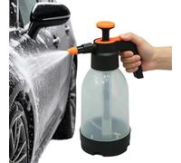 Portable Pump Sprayer, Handheld Watering Can, 1.2L Car Hand Pressure Spray Bottle with Adjustable Nozzle, Watering Can with Ergonomic Grip, Outdoor Garden Tool Portable Design