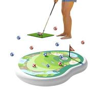 Portable Putting Green - Aqua Sports Trainer, Stroke Practicing with Precision Control, Ball Hitting with Repetition Drills, Pool Toy, Training Aid for Developing Consistent Short Game