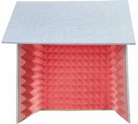 Portable Recording Booth for Home Studio, Desktop Soundproof Cover to Reduce Noise and Echo in Voice Recording and Podcasting