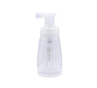 Portable refillable Glass Clear Empty Spray Bottle, Dismountable Travel Powder Spray Bottle Pet Material Cosmetics Bottles Barber and Makeup Tools 180