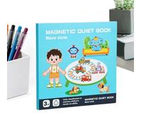 Portable Reusable Educational Learning Toy - Kids Sticker Book | Magnetic