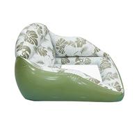 Portable River Lounge, Buoyant Inflatable Lounger, 62.9 Inches Support with Soft Backrest, High Buoyancy Floating Sofa, Aquatic Chair with Mesh Style, Water Game Float for Beach Travel