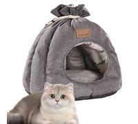 Portable Sack Shape Cat Bed for Indoor & Outdoor Cats | Waterproof Non-Slip Winter Pet Bed | Washable Soft Cat Bed for Travel, Home & Cold Weather | Cozy and Comfortable Pet Supplies
