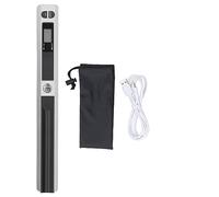 Portable Scanner, Handheld Business Scanning Equipment with 3 Resolution Modes For Scanner Photo A4 Document Picture Receipts Books JPG PDF Format (Silver)