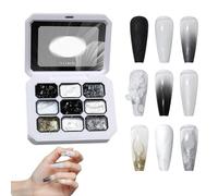 Portable Sculpture Gel, Art Palette, High Pigment with Professional Feature, Beginners Paint Kit, Manicure Palette with Trendy Design, Travel Accessory for Dating