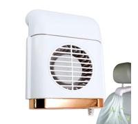 Portable Seat Fan, Cools Rear Passenger Area, 3 Speed Vehicle Accessory with Adjustable Airflow, ABS Automotive Gadget Featuring Headrest Mount, Cooling Equipment with Quiet, Summer Travel