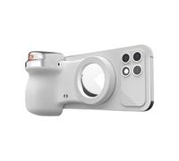 Portable Selfie Holder - Smartphone Camera Grip for Outdoor | Abs Build with Stylish Finish, Lightweight 5.12x1.89x3.54in Size, Rotatable Wireless Shutter, Ideal for Sports Daily Filming