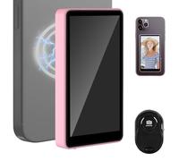 Portable Selfie Monitor For Phone - Magnetic Screen Display Mirror, Real Time Recording Viewfinder Video Live Streaming Vlogging Photography, Compact Clip On Smartphone Accessory | Lightweigh