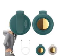Portable Silent Mini Bladeless Electric Fan, Mini Bladeless fan, Hand Held fan, Clip On Waist & Neck, Cooling With 3-Speeds, For Outdoor/Travel/Office/Sports (Green)