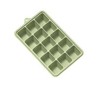 Portable Silicone Ice Tray, 15-Grid Lid Freezer Mold, with Lightweight Quality Design 20x13x3.9cm Unit, Easy Release Gear, Versatile Ice Maker, for Kitchen Bar Party Events and Outdoor Uses