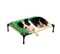 Portable Sleeping Neck, Cooling Mesh Raised, Professional Dog Cot 15kg for Puppy Small Medium Breed Home Balcony Living Room Outdoor Garden Yard Camping Professional Pet Comfort Furniture Sleep Gear