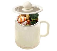 Portable Slow Cooker Pot - 800ml Ceramic Electric Stew Pot
