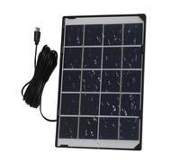 Portable Solar Panel - 30w 5v Foldable Charging Panel, Outdoor Solar Power Accessory, Weather Resistant Energy Generator, Compact Solars Charger | Security Camera, Lantern, Fan, Camping, Hiking