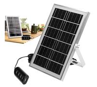 Portable Solar Panel Charger, Compact USB Power Station, 6.69x9.84 Inches High Efficiency Outdoor Energy Board, 4 Port Output Charging System, Flexible Camping Solar Kit, Device Power Supply Use