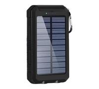Portable Solar Power Bank - Multifunctional Charger | 20000mAh Wireless Quick Charge Device with Flashlight for Travel, Home, Outdoor Adventures, Camping, Hiking, Backup, Smartphones, Tablet