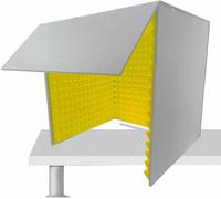 Portable Soundproof Booth, Desktop Sound Cover for Vocal Isolation and Noise Reduction in Home Studios