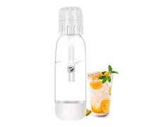 Portable Sparkling Water Maker | 1L Food-Grade PET Mini Soda Maker Bottle | Home Travel Outdoor Camping Carbonated Drink Machine For DIY Healthy Fizzy Water (Gas Cylinder Not Included)