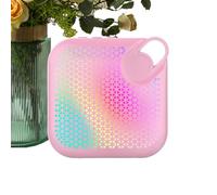 Portable Speaker, Compact Audio, 3.94x1.97x3.94 Inches Size RGB Light Speaker, Wireless Mini Sound System for Car, Hiking, Beach, Travel, Outdoors, Party and Desktop