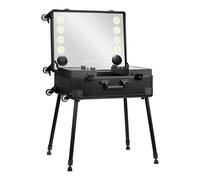 Portable speaker stand with speakers Plus black
