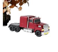 Portable Speaker - Truck-Shaped Wireless Stereo with Built-in Microphone | ABS with LED Lights, FM Radio, Compact Audio for Car Enthusiasts Home Tabletop Bedroom Office Room Use