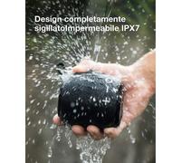 Portable Speakers Mini Bluetooth 5.0 Dual Pairing Wireless Speaker,360 Hd Surround Sound & Rich Stereo Bass Ipx7 Waterproof for Travel