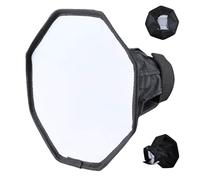 Portable Speedlight Modifier - Mini Octagon Lighting Tent, Photographic Beam Spreader with High Output Lining, Lightweight Professional Studio Shield, Ideal for Wedding Shoots