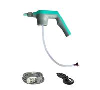 Portable Sprayer - ABS 16.5x13x6.5cm | 2000mA Rechargeable Handheld Electric Water Mister With Adjustable Nozzle And Long Hose System | Multi Purpose Spray Bottle For Gardening Automotive Cleaning