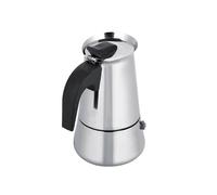Portable Stainless Steel Moka Espresso Maker 450ml 11x22cm Durable
