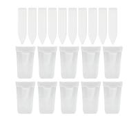 Portable Starter Pots, Self Watering Containers, Drainage and Water Visibility, Durable Flower Plant Pots for Indoor Outdoor Garden Home Dorm Porch Patio Seeding Cutting Propagation