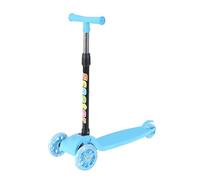 Portable Step - Plegable Kick Scooter | Con LED Señales de Intercambio Triciclo Para Niños Niñas 2 a 8 Años Vivir Al Aire Libre Viajar Camping Principiantes Casa Jinetes