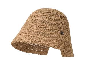 Portable Straw Bucket Hat, Foldable Breathable Handmade 2.5cm, with Sun Protection System, Lightweight Quality Design Build Unit, Easy Wear Gear, for Beach Camping Hiking Travel and Daily Uses