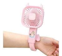 Portable Stroller Fan, Foldable Silicone Cooling Device, 3 Speed Clip on Fan with Flexible Gooseneck System, Rechargeable Quiet Air Circulation Fans, Soft Safe Blade Guard Design, Travel Cooling