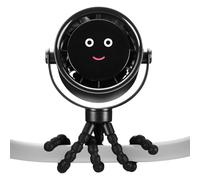 Portable Stroller Fan for Babies with 5-Speed Cooling, Rechargeable Flexible Air Cooler for Crib Car Seat Bike Outdoor Travel Camping Beach and Summer Baby Must-Have Accessory