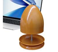 Portable Tea Light Candle Heater - Compact Warm Beverage Accessory | Metal Construction with Stable Base, Heat Control for Tea, Coffee, or Snacks, Perfect for Desk, Kitchen 6.89x10.63 in