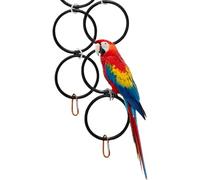 Portable Terrarium Climbing Toy, Flexible Ornament System 90x11.5cm, with Lightweight Quality Design Unit, Easy Install Gear, Reptile Climbing Rings, for Enclosure Decoration Home Indoor Uses