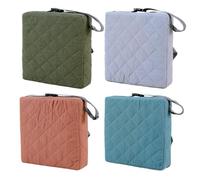 Portable Toddler Booster Seat, Safe And Skin-Friendly Baby Seat Chair Booster For Eating, 12.6x12.6x3.15 Inches For Painting, Dining, Camping, Beach, Easy-to-Use And Travel-Friendly Booster