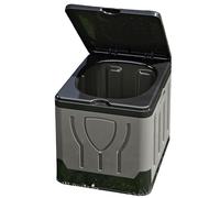 Portable Toilet For Camping,Foldable Large Bucket With Lid - Car Lightweight Toilet Camping Accessories - For Outdoor Recreation Travel Hiking Road Trip RV Car Beach Tent Boat Home Kids Adults