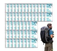 Portable Toilet Powder 50 - High-Performance Sleek Stylish Pieces Pee Absorbent, Solidifier, Durable Odor, Eliminator Mountaineering Shower RV Travel | Multipurpose Outdoor Indoor Utility