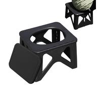 Portable Toilet Seat, Folding Stool Potty, 12.6in Camping Outdoor Bench, Sturdy Compact Design, Authentic Easy Clean for Hiking, Backpacking, Tent, Beach, Fishing, Rv, Travel