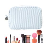 Portable Toiletry Bag, Travel Makeup Bag, Large Capacity Pouch, Smooth Zipper Closure, Water-Resistant Material, Perfect for Gym Outdoor Beach School Camping, 8.66x5.91x3.54 Inches