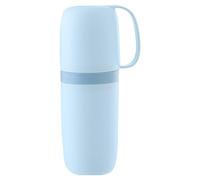 Portable Toothbrush Cup - Dustproof Travel Toothbrush Holder, Travel Toothpaste Storage | Compact Wash Storage System, Ţoothbrush and Toothpaste Organizer Solution for Camping Business Trips Home Scho