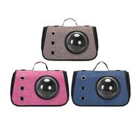 Portable Travel Carrier - Padded Cat Carriers, Pet Carrier with Ventilated Window, Pet Travel Bag with Soft Interior, Animal Bag, Animal Carriers for Dogs and Kittens