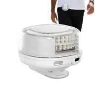 Portable Travel Fan, Bladeless Waist Cooler, Versatile with Rotatable Feature, High Capacity Battery Life, Lightweight with Ergonomic Design, Summer Accessory for Beach and Office