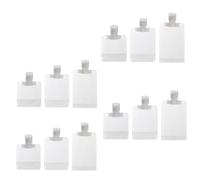 Portable Travel Fluid Makeup Packing Bag, Travel Pouches, Refillable Cosmetic Subpackage Pouch, Durable Leakproof Design, Refillable Accessories for Shampoo Conditioner Lotion (12pcs)