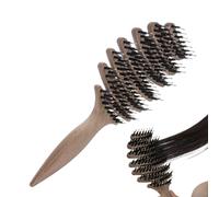 Portable Travel Hairbrush -Brush For Curly Hair | Ergonomic Handle Anti-Static | Brush For Fine Hair | Fôor Women Men Adults Home Traveling Vacation Spa Bathroom Dorm Hotel Apartment